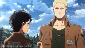 انیمه حمله به تایتان فصل 1 قسمت 4 با دوبله فارسی