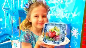 برنامه کودک ناستیا وبابایی چالش گرما و سرما | کارتون ناستیاشو طولانی