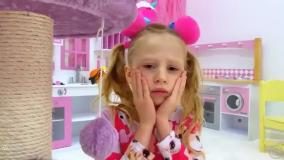 برنامه کودک ناستیا وبابایی پیشی مریض شده | کارتون ناستیاشو طولانی