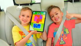 برنامه کودک ولاد و نیکیتا | Vlad and Niki | بازی با تبلت برای کودکان با ولاد و نیکی!