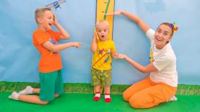 برنامه کودک ولاد و نیکیتا | Vlad and Niki |  آموزش افزایش قد با ولاد و نیکی!