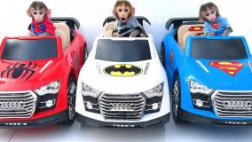 برنامه کودک بچه میمون جدید: ماجراهای بچه‌ میمون و مسابقه ماشین سواری!