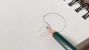 کشیدن عروس دریایی و گربه کیوت بامزه 😍🪼🐈‍⬛🐱