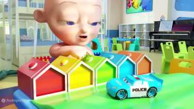 ماشین بازی جدید - کارتون ماشین بازی - ماشین پلیس - کودک و سرگرمی - ماشین سواری