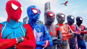 نبرد مرد عنکبوتی و اسپایدرمن - برنامه کودک جدید