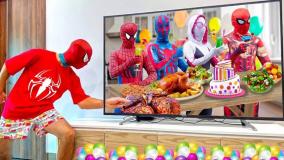 مرد عنکبوتی و اسپایدرمن - نبرد پلیس - spiderman