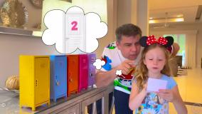 برنامه کودک ناستیاو بابایی بازی معمایی دود صورتی | کارتون ناستیاشو سرگرمی طولانی