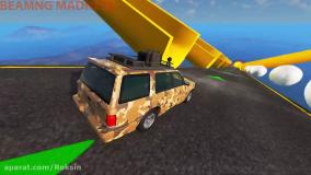 کارتون ماشین بازی جدید مسابقه رد شدن از مانع | برنامه کودک ماشین بازی رنگی