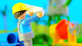 کارتون ماشین بازی جدید ماشین در شهربازی | برنامه کودک ماشین بازی رنگی