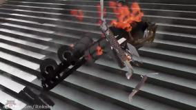 کارتون ماشین بازی جدید مسابقه ماشین قرمز | برنامه کودک ماشین بازی رنگی