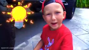 برنامه کودک ماشین بازی کودکانه با سنیا : ماشین سواری سنیا و بابایی!