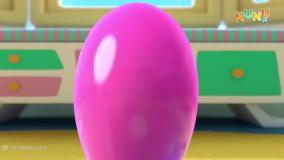 برنامه کودک نی نی کوچولو جدید _ نی نی کوچولو با اتوبوس ها بازی میکند