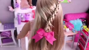 عروسک بازی - بافت موهای نی نی - نی نی کوچولو - عروسک باربی دخترانه جدید