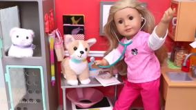 عروسک بازی کودکانه - نی نی کوچولو - باربی کودکانه جدید 2025