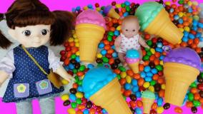 باربی کودکانه با عروسک ها : باربی نی نی کوچولو - سرگرمی با عروسک ها