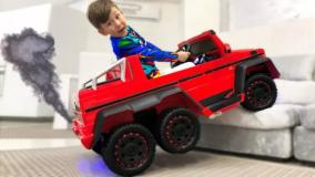 برنامه کودک ماشین بازی کودکانه با سنیا : ماجراهای بچه گانه با ماشین قرمز!