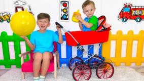 کارتون سنیا و بازی با نی نی کوچولو - سنیا کوچولو - سرگرمی کودکانه