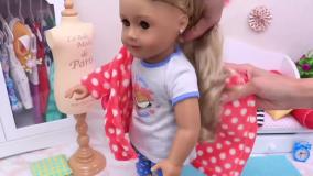 دانلود عروسک بازی - برنامه کودک نی نی کوچولو - با داستان لباس قرمز زیبا