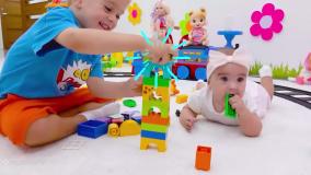 ماجراهای ولاد و نیکی - #ولاد و نیکیتا | اسباب بازی های نی نی کوچولو