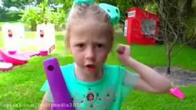 ناستیا استیسی بابایی | ناستیا و پدر | خرابکاری نی نی کوچولو