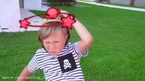 برنامه کودک ماشین بازی با سنیا : رانندگی ماشین ها با چرخ های غول پیکر!