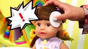 ماجراهای نی نی کوچولو - تقسیم کردن اسباب بازی - گریه کردن نی نی  - آشپزی کودکانه