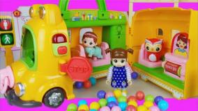 برنامه کودک دخترانه عروسک و نی نی کوچولو : اتوبوس مدرسه و شکلات های خوشمزه