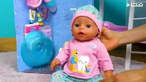 برنامه کودک دخترانه نی نی آنابل  مراقب و آشپزی و گردش نی نی کوچولو