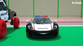 ماشین بازی جدید : حمل ماشین ها با تریلی بزرگ : ماشین بازی کودکانه