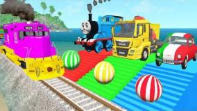 ماشین بازی کودکانه :: ماشین های رنگی :: ماشین پلیس :: کامیون :: قطار