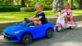 ماشین بازی کودکانه با میلی و استیسی : سرگرمی با اتوبوس مدرسه