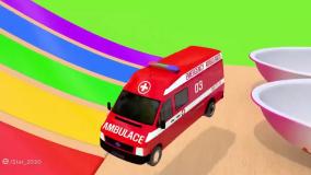 آهنگ های کودک رنگ را بیاموزید : برنامه کودک ماشین بازی : ترانه کودکانه