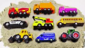 برنامه کودک ماشین بازی - ماشین های پلیس - اسباب بازی کامیون برای بچه ها