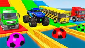 برنامه کودک ماشین بازی _ ماشین های رنگی جدید 2023