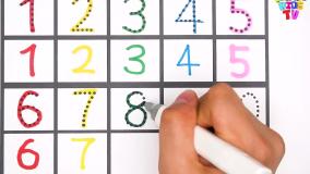 آموزش زبان انگلیسی _ یادگیری اعداد 1 تا 20