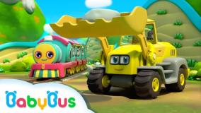 کارتون بیبی باس : آموزش زبان به کودکان ‍‍‍| قطار!