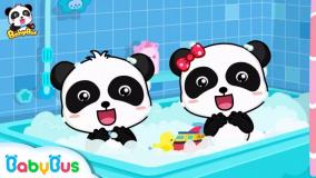 کارتون بیبی باس : آموزش زبان به کودکان ‍‍‍| حمام و رعایت بهداشت!