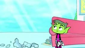 تایتان ها به پیش این قسمت رابین در بدن سایبرگ