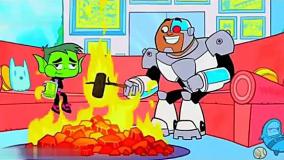 کارتون تایتان ها به پیش / تایتان ها / دوبله فارسی