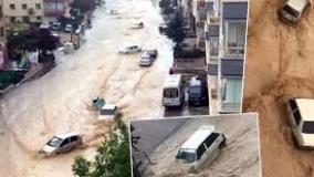 ببینید| تصاویر هولناک از بارش سیل آسای باران در پایتخت ترکیه | 28 تیر 1404