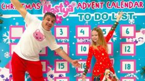 فیلم ناستیا و بابایی : بازی تفریحی با پدر - تقویم و ماجراهای کریسمس