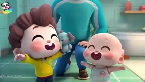 کارتون بیبی باس و دایناسور | آموزش انجام کارهای روزانه به کودکان!