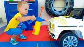 برنامه کودک ولاد و نیکی پارکینگ ماشین ها | کارتون نیکیتاشو بازی و سرگرمی