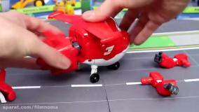 کارتون ماشین بازی جدید بیبوبیبو: روبوکارهای بالدار!