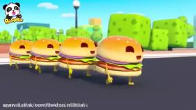 کارتون بیبی باس : آموزش زبان به کودکان ‍‍‍| مسابقات ورزشی دونات ها!