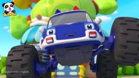 کارتون بیبی باس : آموزش زبان به کودکان ‍‍‍| مسابقه ماشین هیولا!