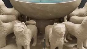 آب نمای شیر سنگی