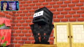 کارتون ماینکرفت مدرسه ی هیولا ها ترسناک دنبال-دنبال