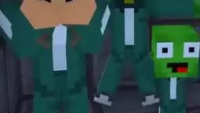 کارتون ماینکرفت بازی مرکب - ماینکرافت اسکویید گیم