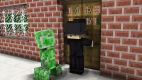 مدرسه ی ماینکرفت خنده دار ترین کارتون ماینکرفت